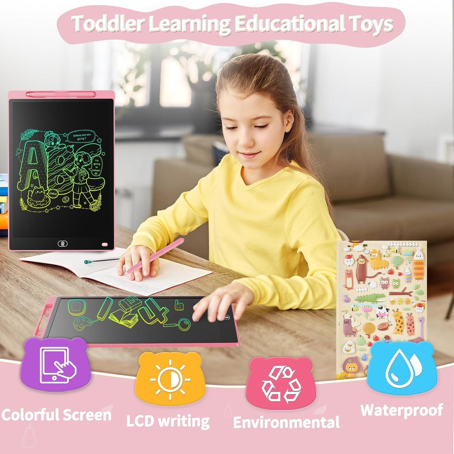LCD Writing Tablet for Kids