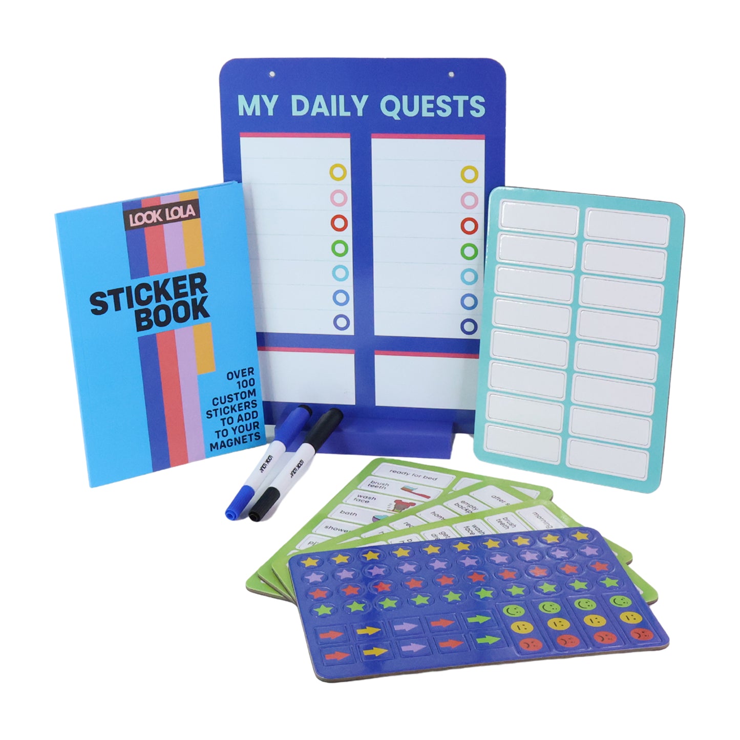 Magnetic Routine Board for Kids – Fun Daily Habit & Activity Tracker