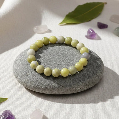 Yellow Jasper Natural Stone Healing Bracelet
