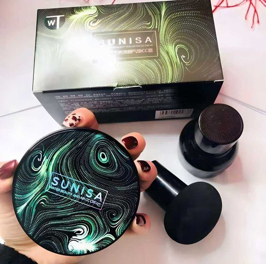Sunisa 3 in 1 Air Cushion Waterproof foundation CC Cream - Femme Bazaar