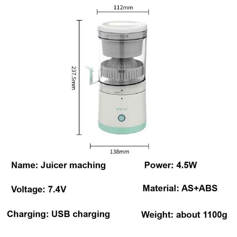 Portable USB Rechargeable Blender - Femme Bazaar