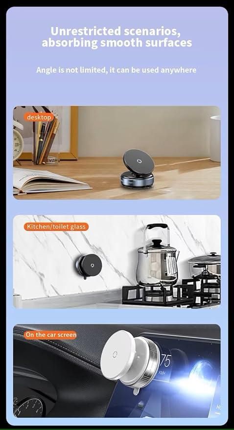 Magnetic Suction Phone Holder - Femme Bazaar