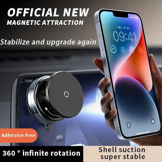Magnetic Suction Phone Holder - Femme Bazaar