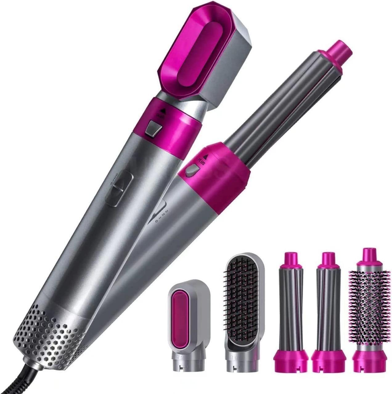 Kukuno 5-in-1 Hair Styling Tool – Dryer, Curler & Volumizer - Femme Bazaar