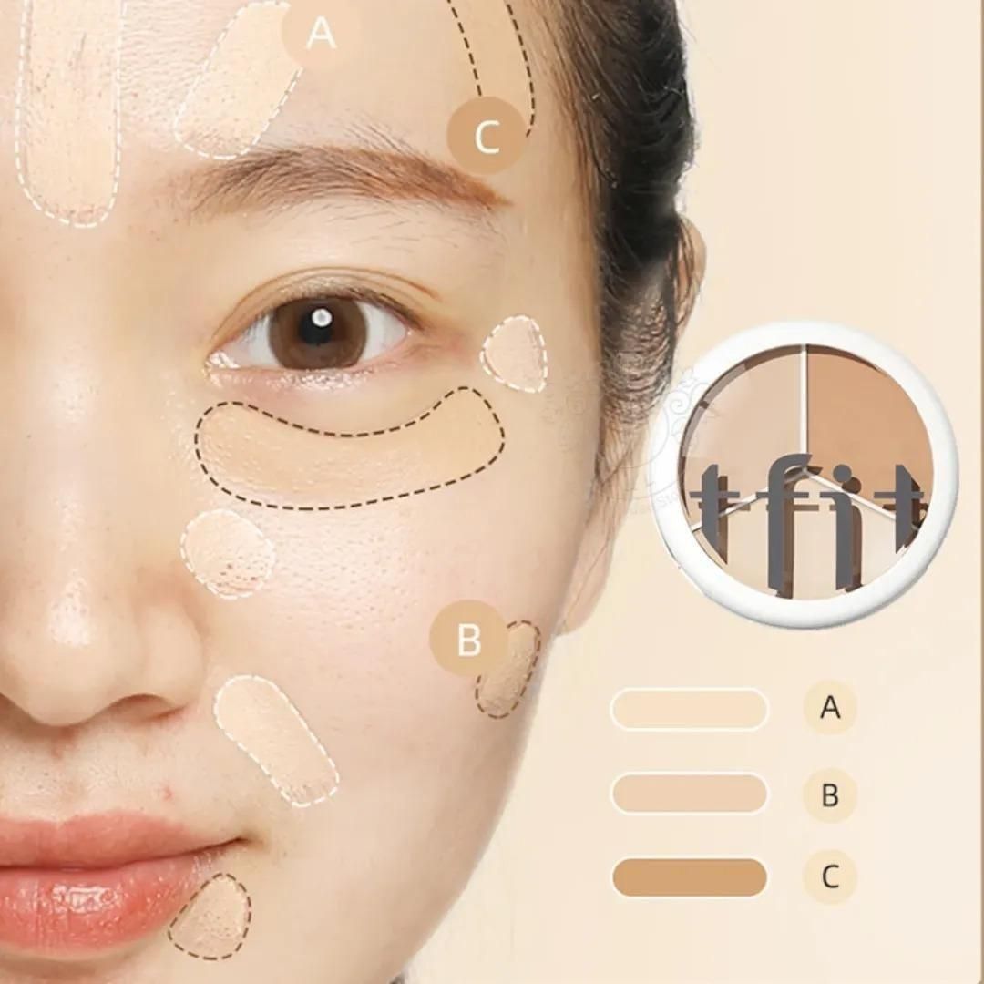 Tfit Full Cover Up Pro Concealer Palette - Femme Bazaar