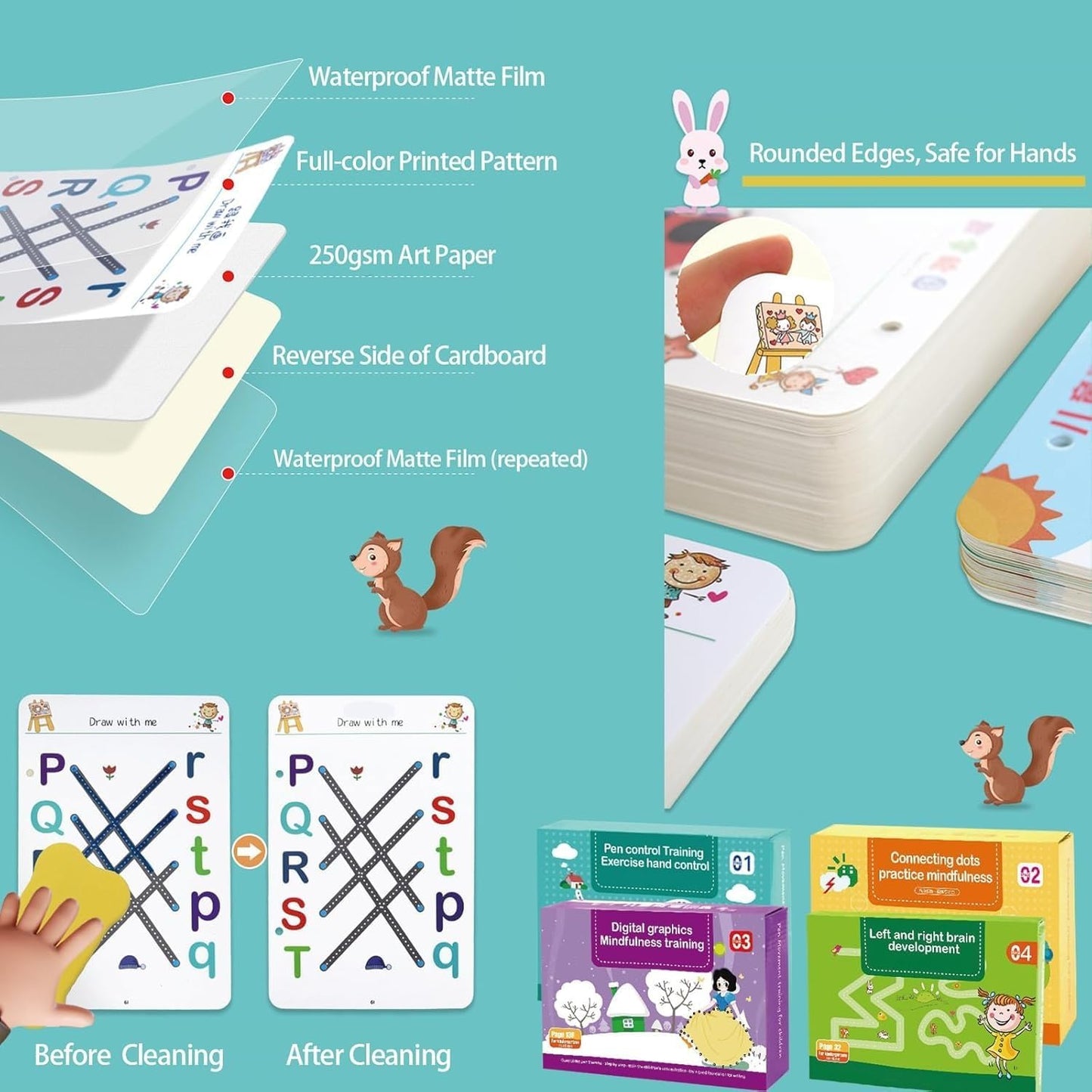 Handwriting Practice Book for Kids