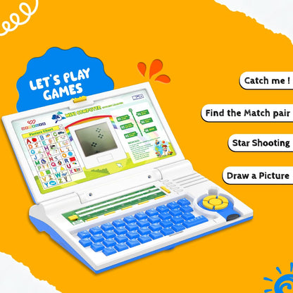 English Learning Laptop Toy – Interactive Educational Activities