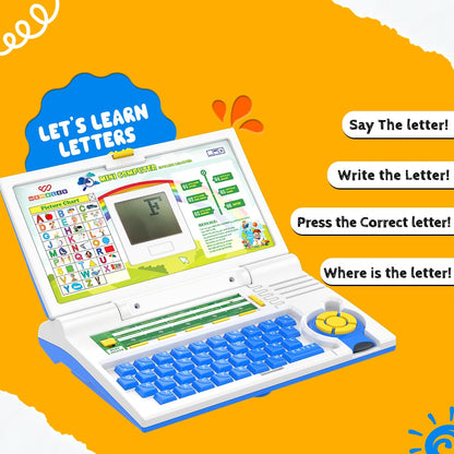 English Learning Laptop Toy – Interactive Educational Activities