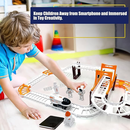 Space Race Track Set – Kids’ Cosmic Adventure Toy