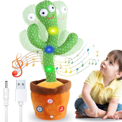 Dancing Cactus Toy – Talking, Singing & Interactive Plush