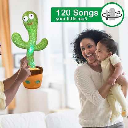 Dancing Cactus Toy – Talking, Singing & Interactive Plush