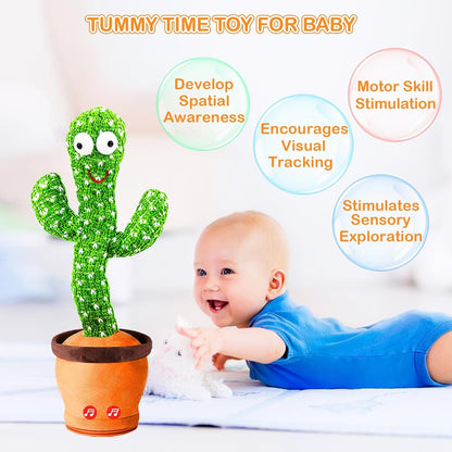 Dancing Cactus Toy – Talking, Singing & Interactive Plush
