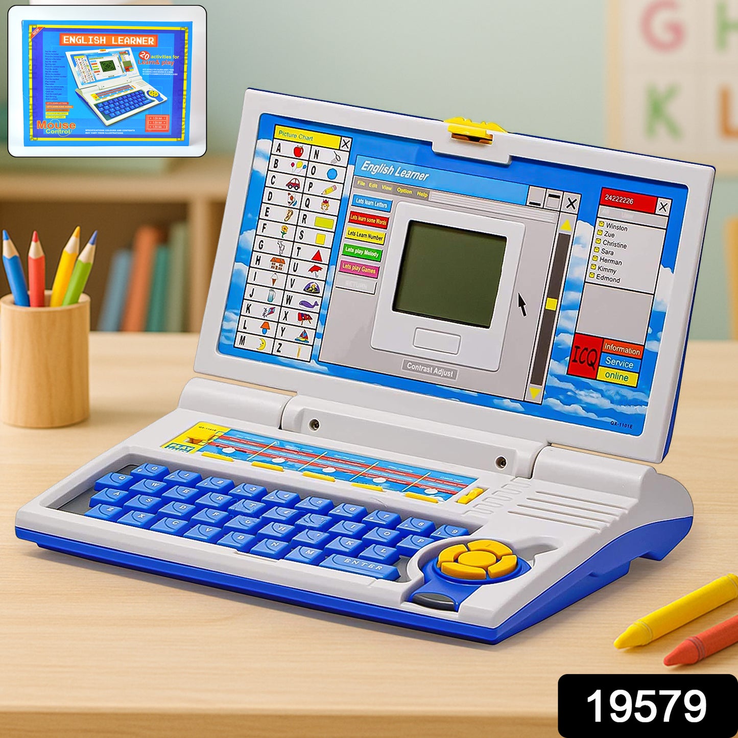 English Learner Laptop Toy â 20 Interactive Learning Activities